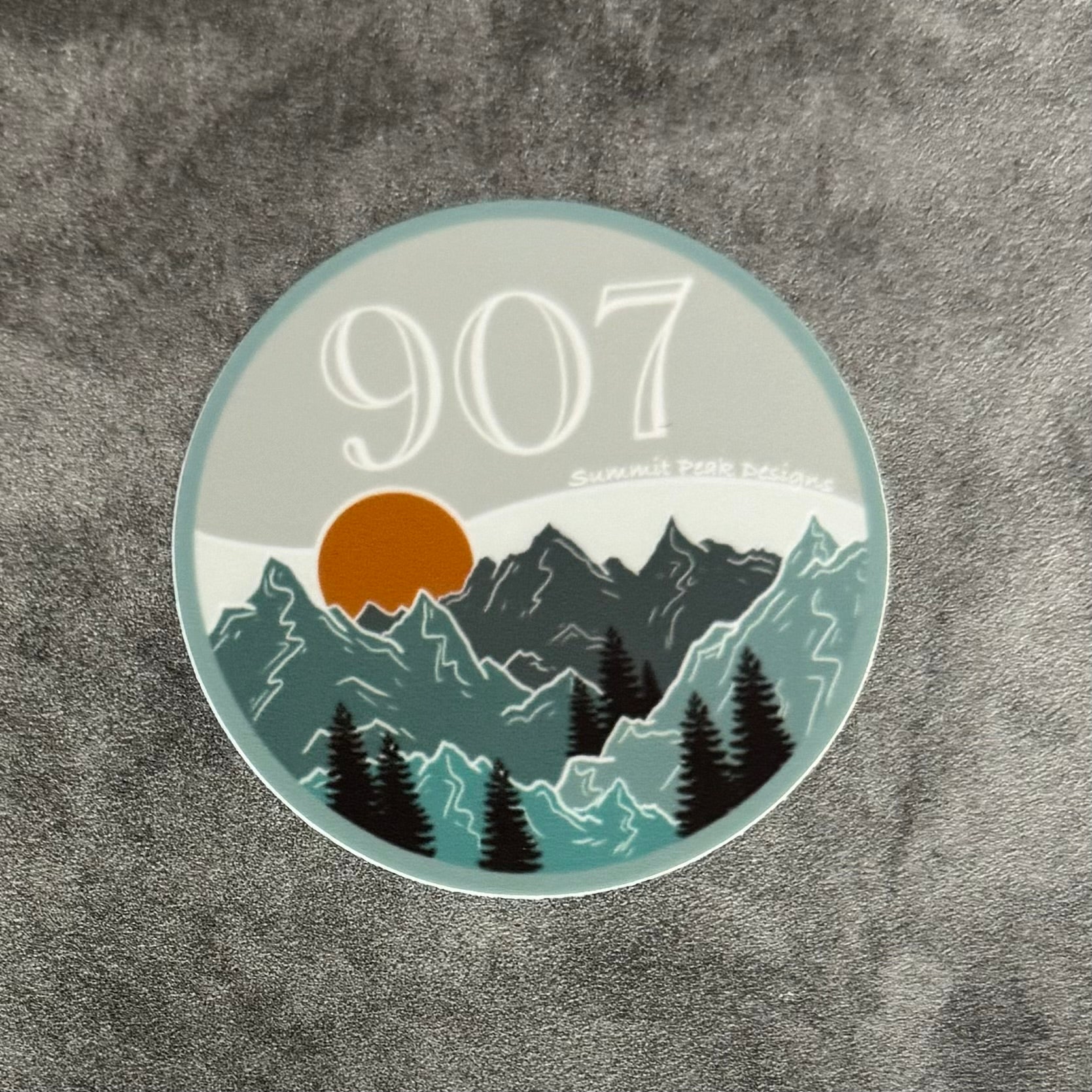 Summit Peak Sticker