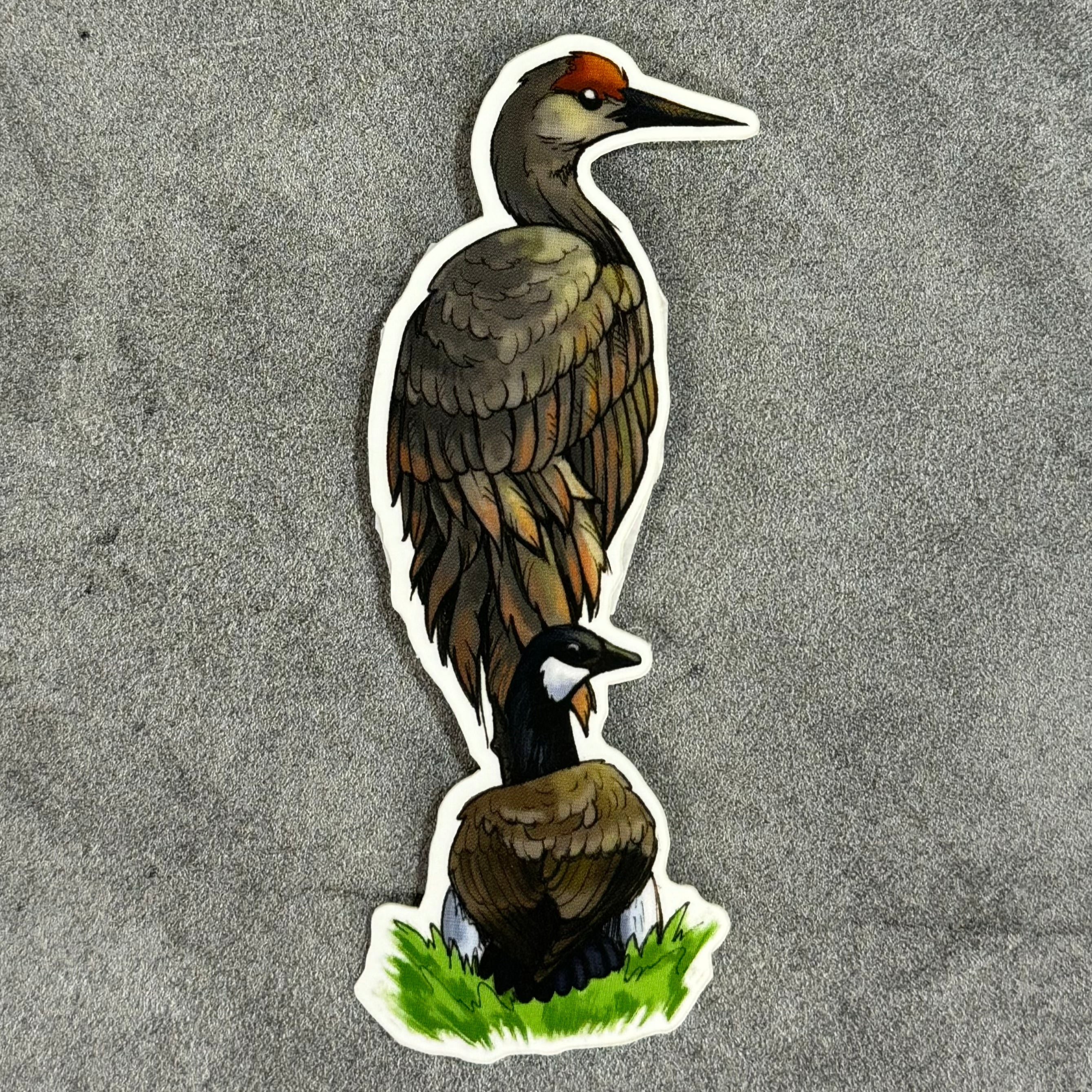 Bird Ninja Art Stickers