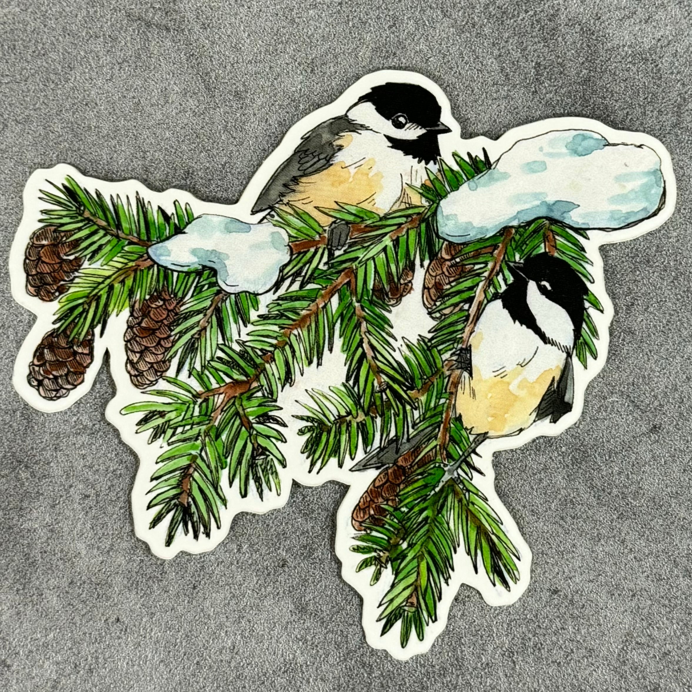 Bird Ninja Art Stickers