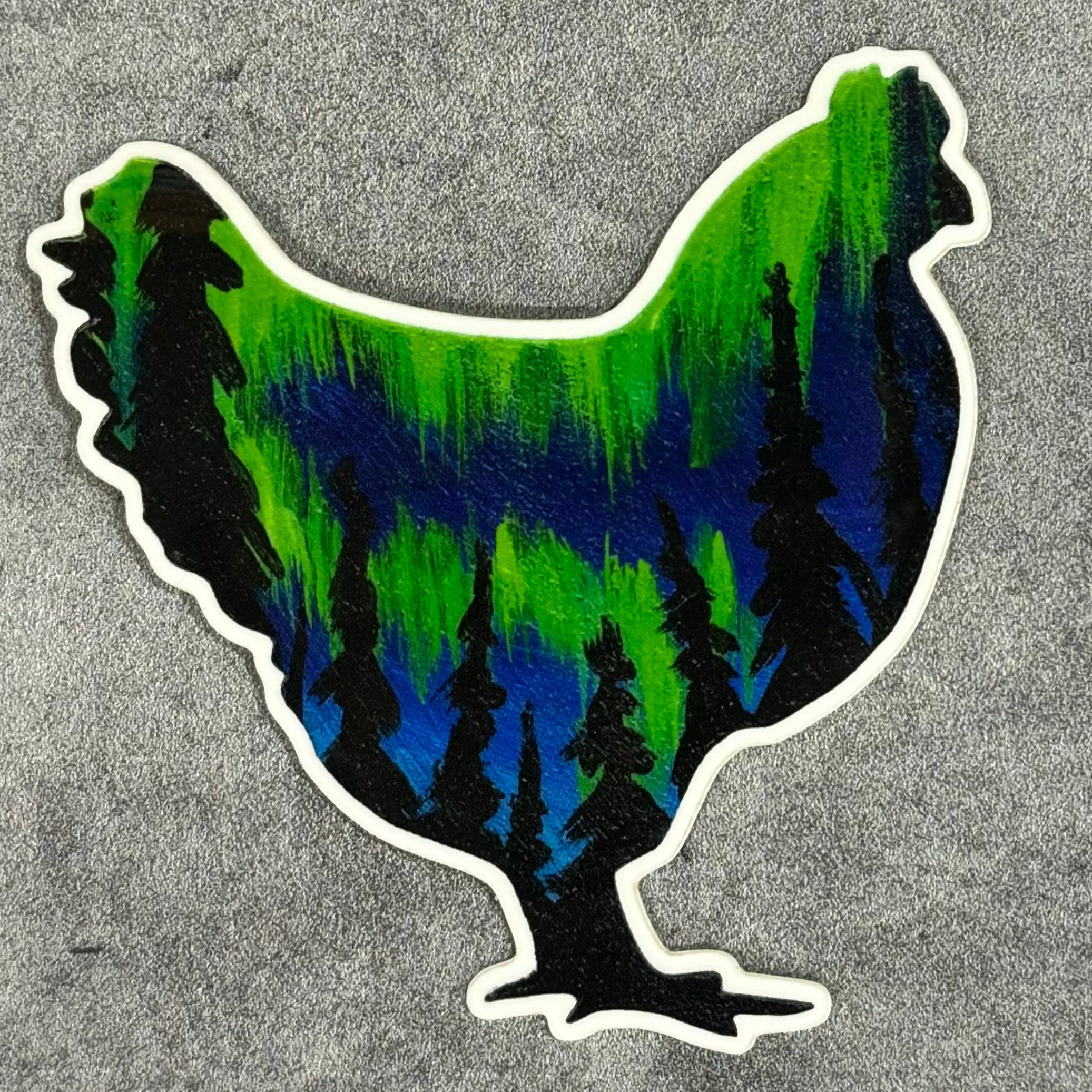 Bird Ninja Art Stickers