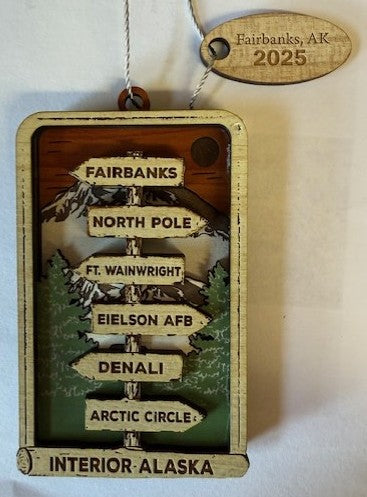 Weberding Wooden Ornament