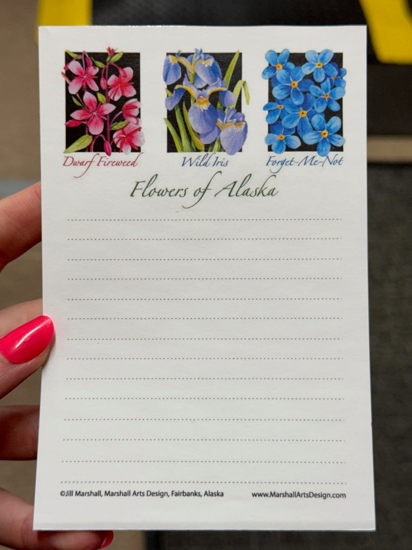 Marshall Arts Design Notepad