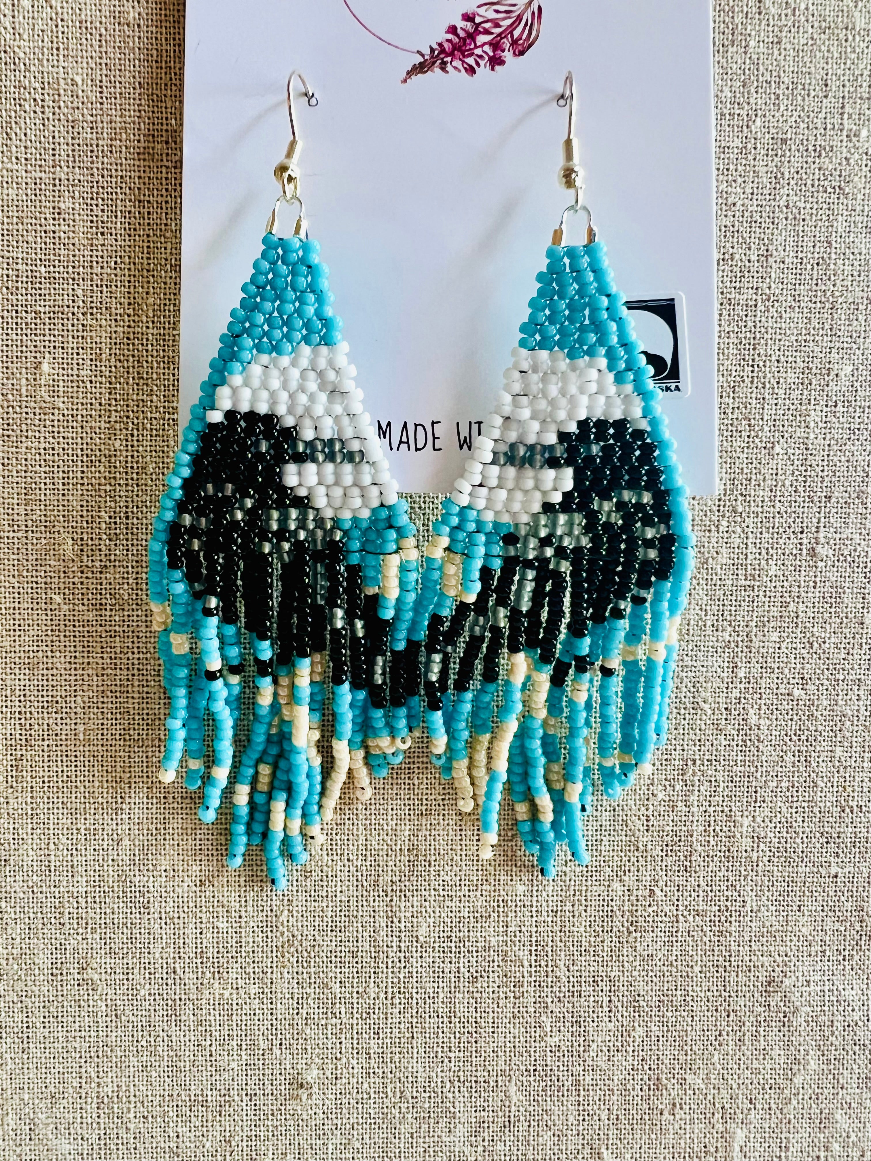 The Good Witch of the North Beaded Earrings