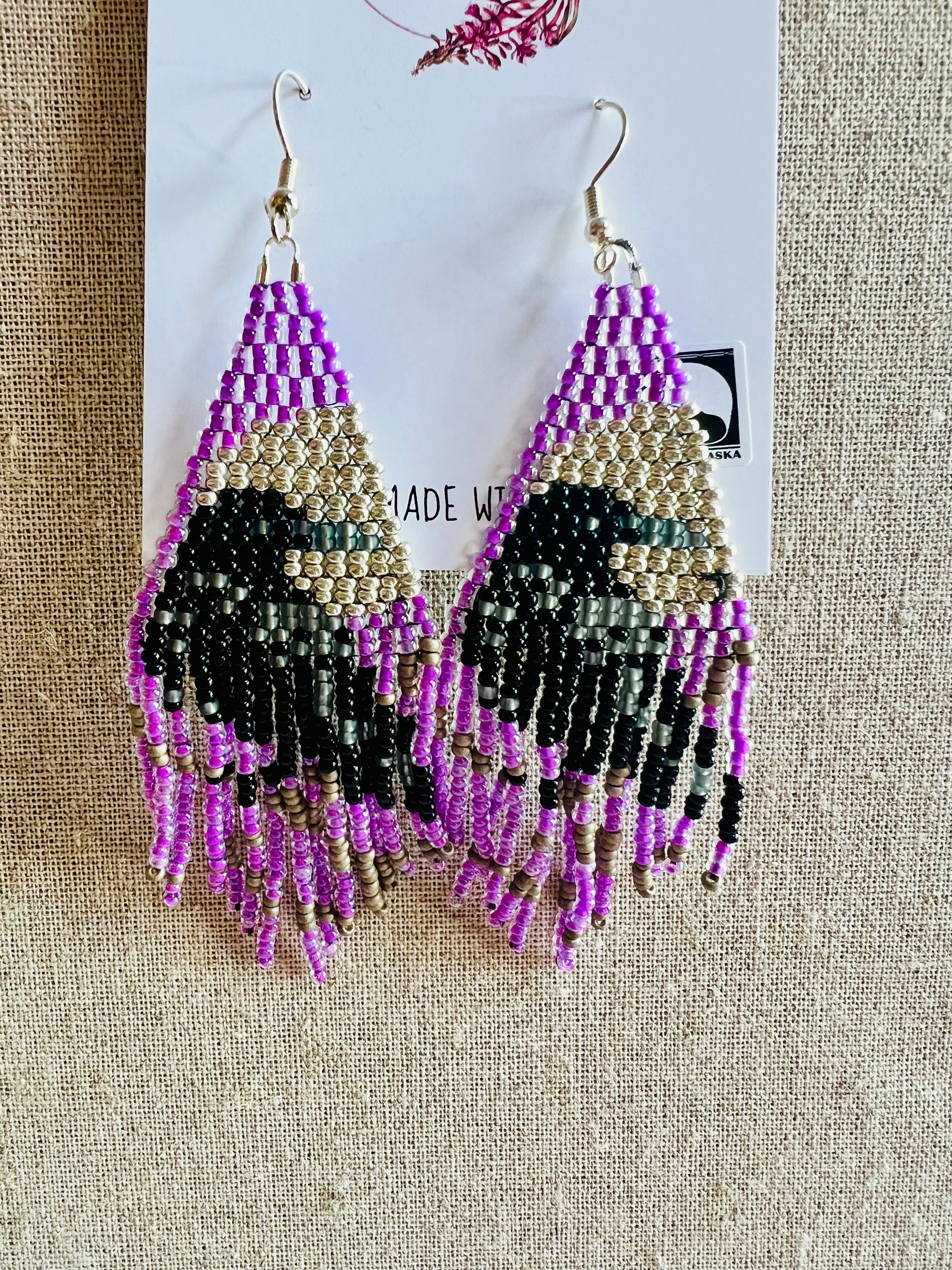 The Good Witch of the North Beaded Earrings