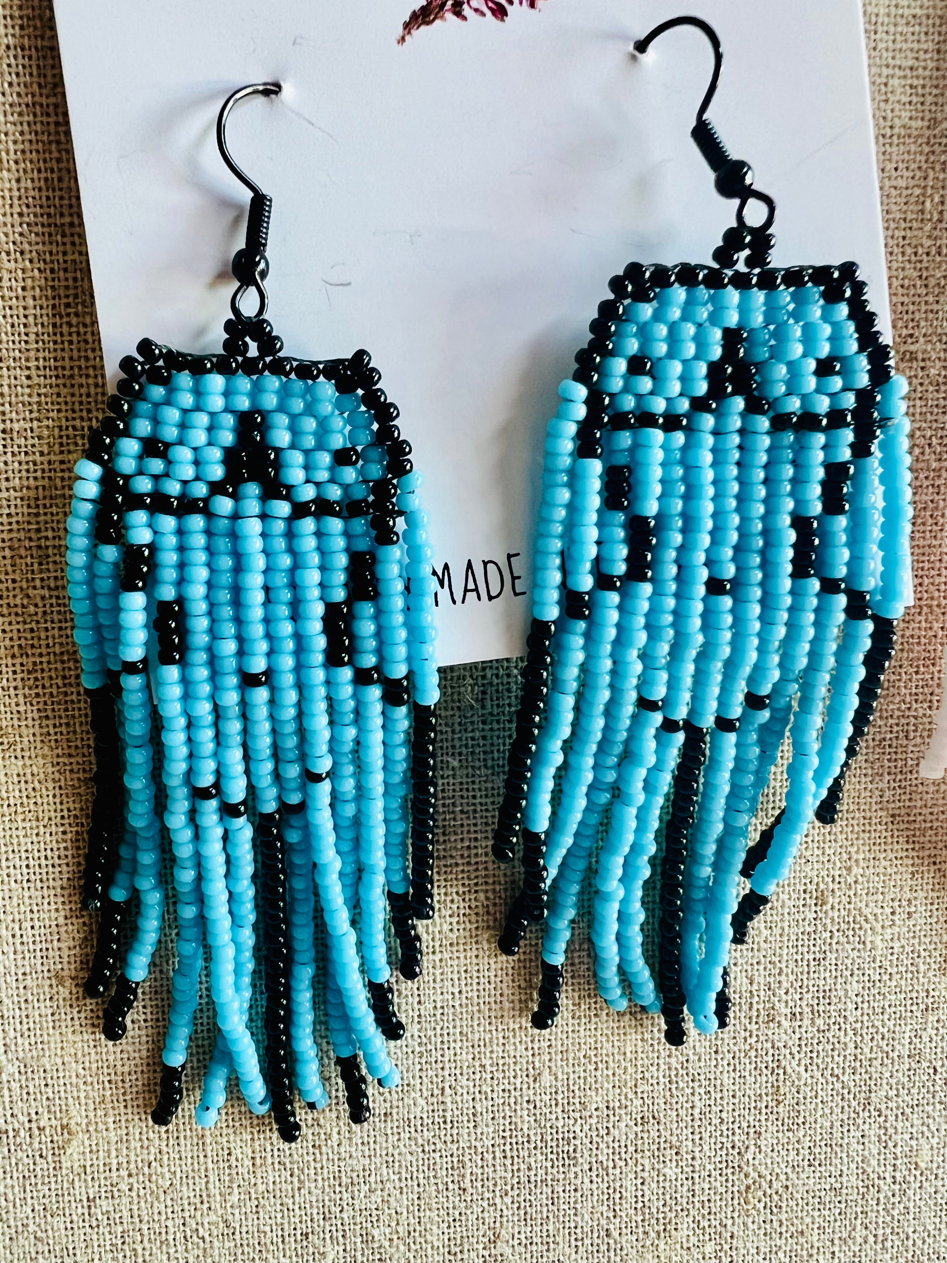 The Good Witch of the North Beaded Earrings