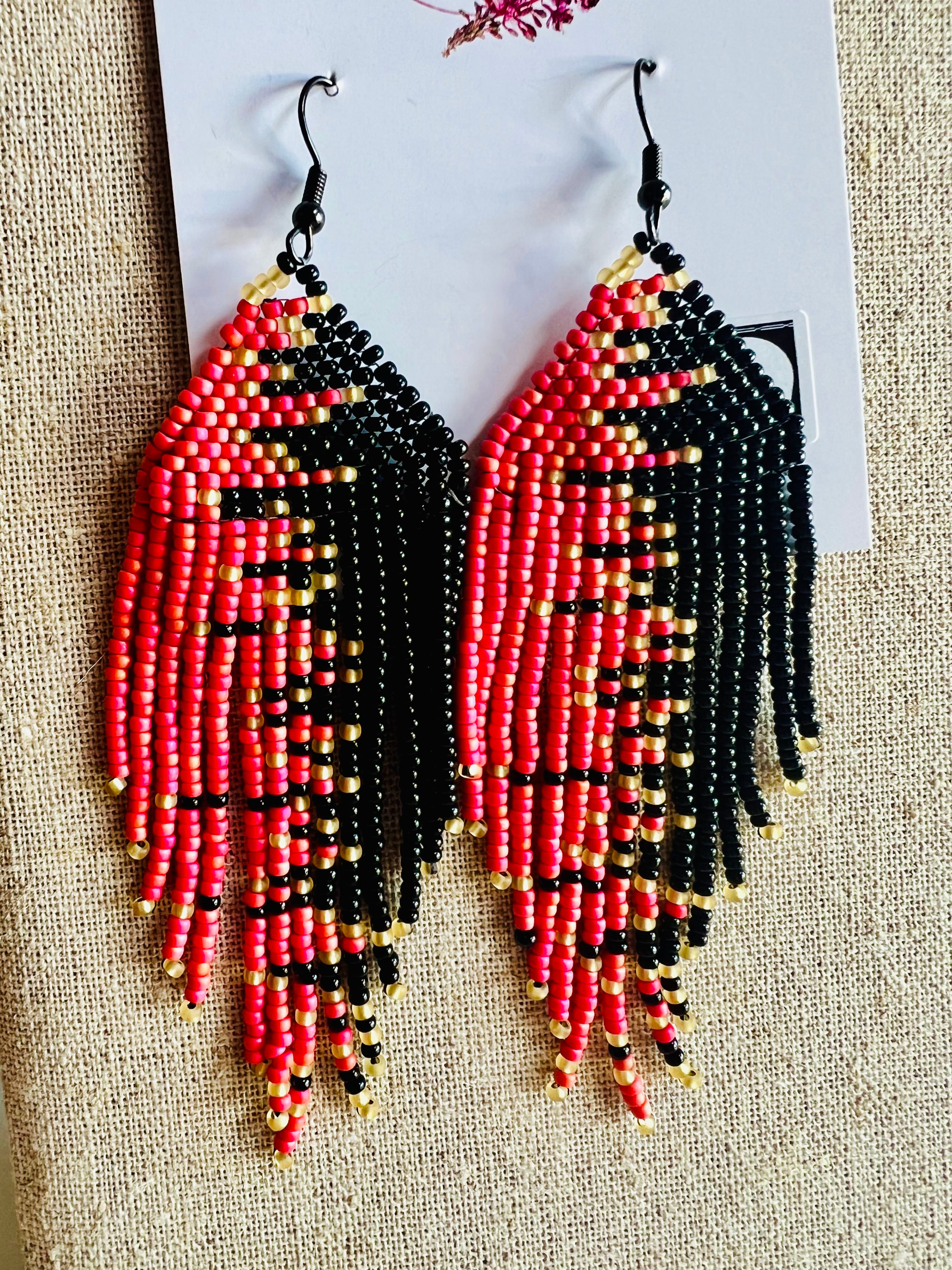 The Good Witch of the North Beaded Earrings
