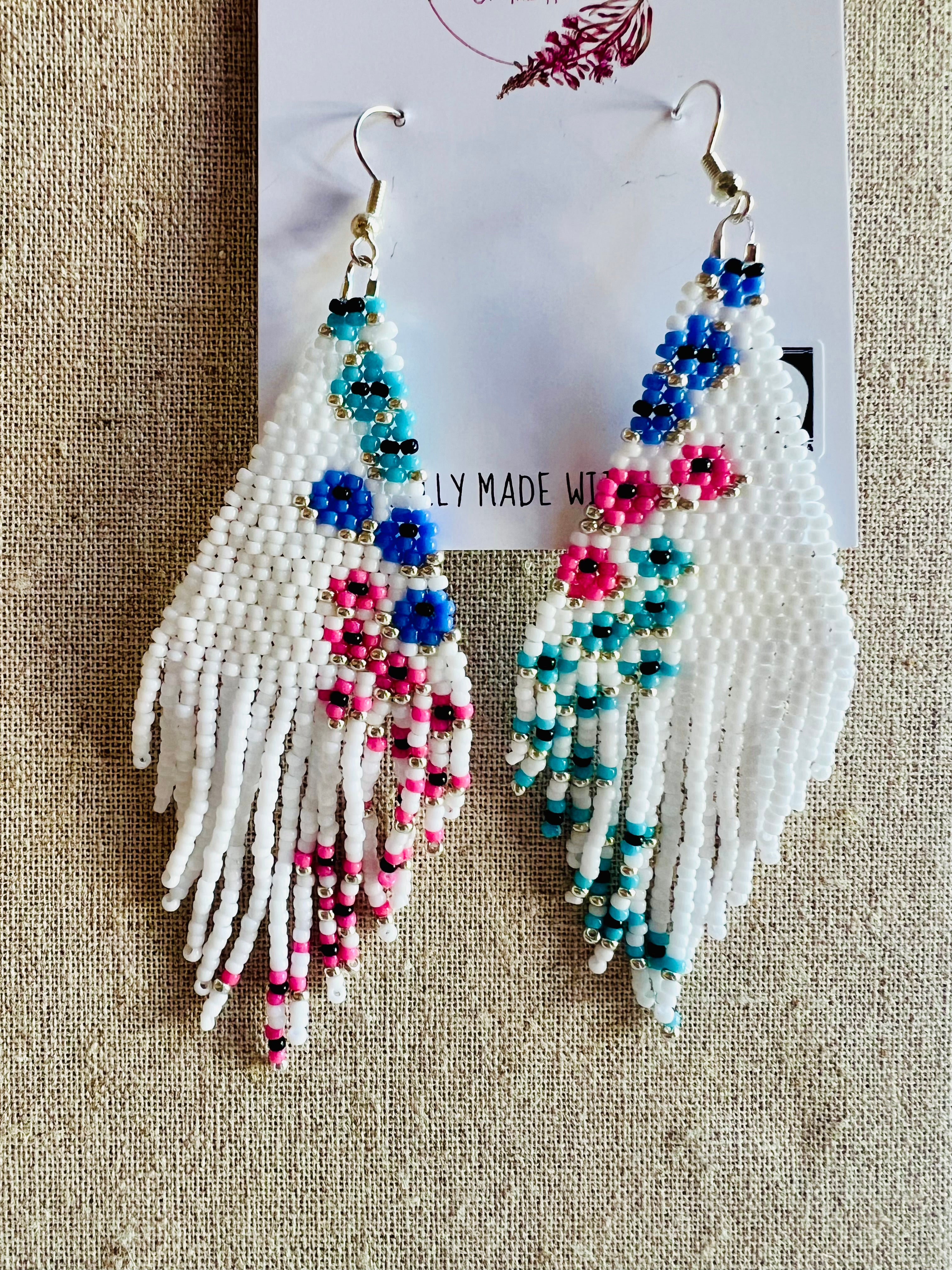 The Good Witch of the North Beaded Earrings