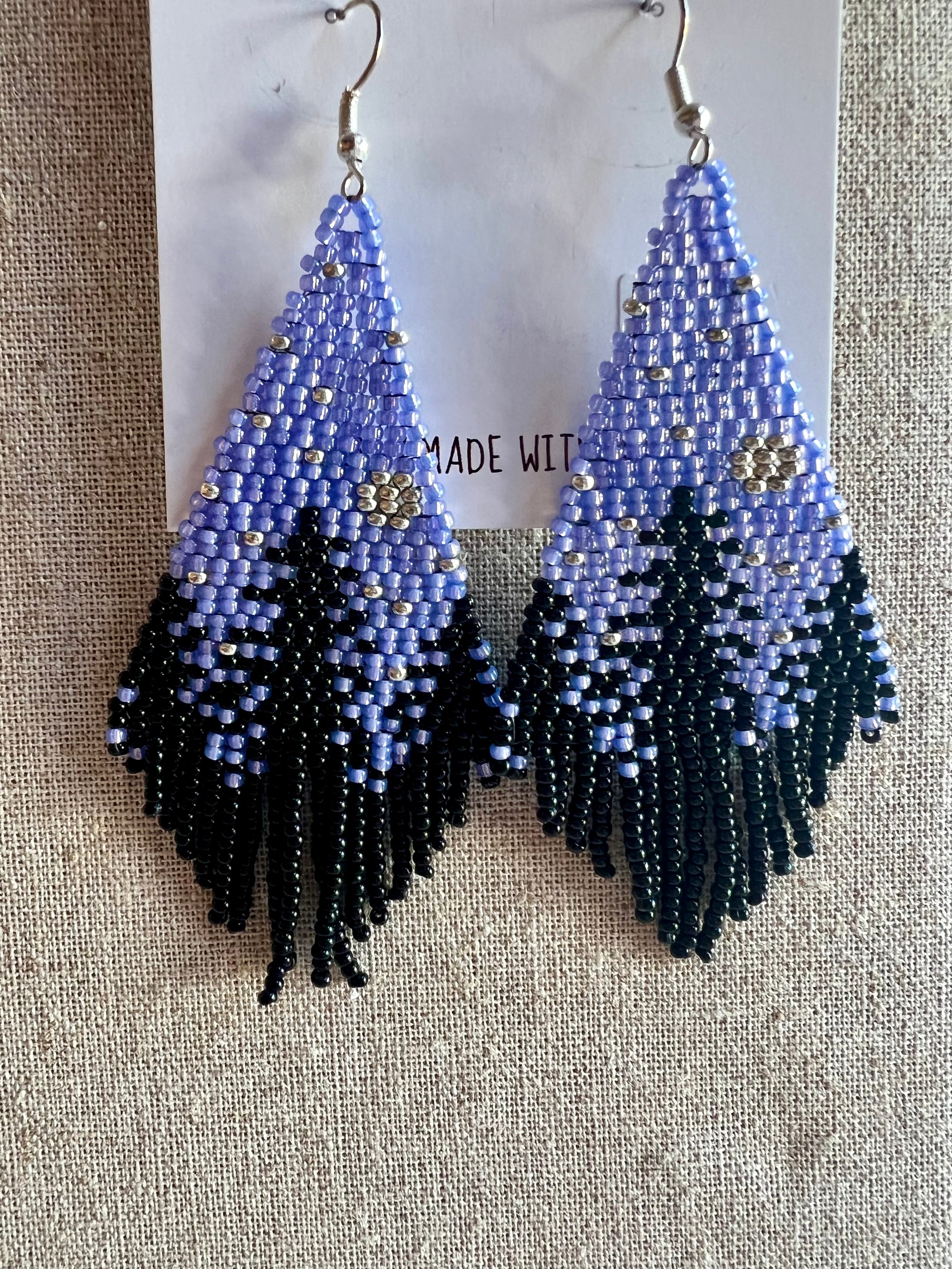 The Good Witch of the North Beaded Earrings