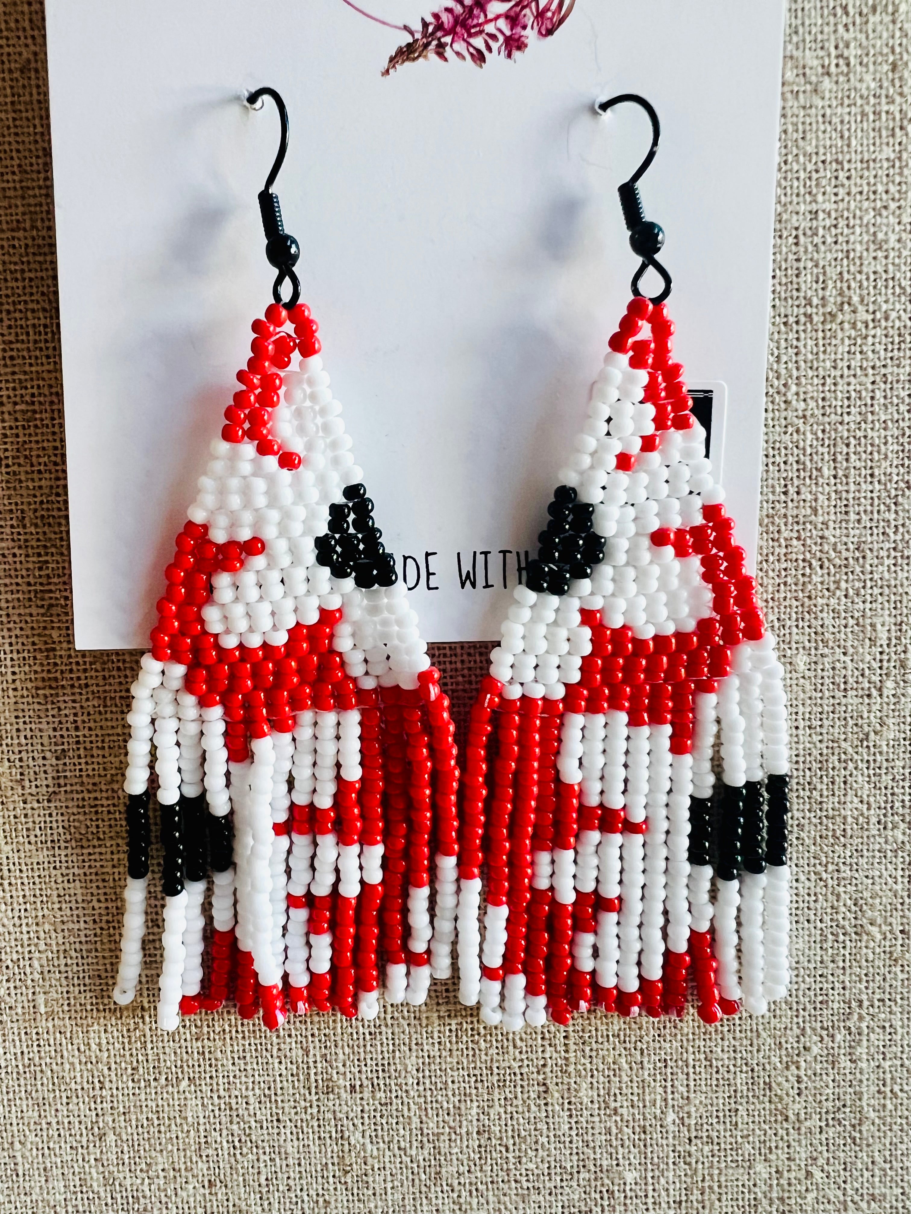 The Good Witch of the North Beaded Earrings