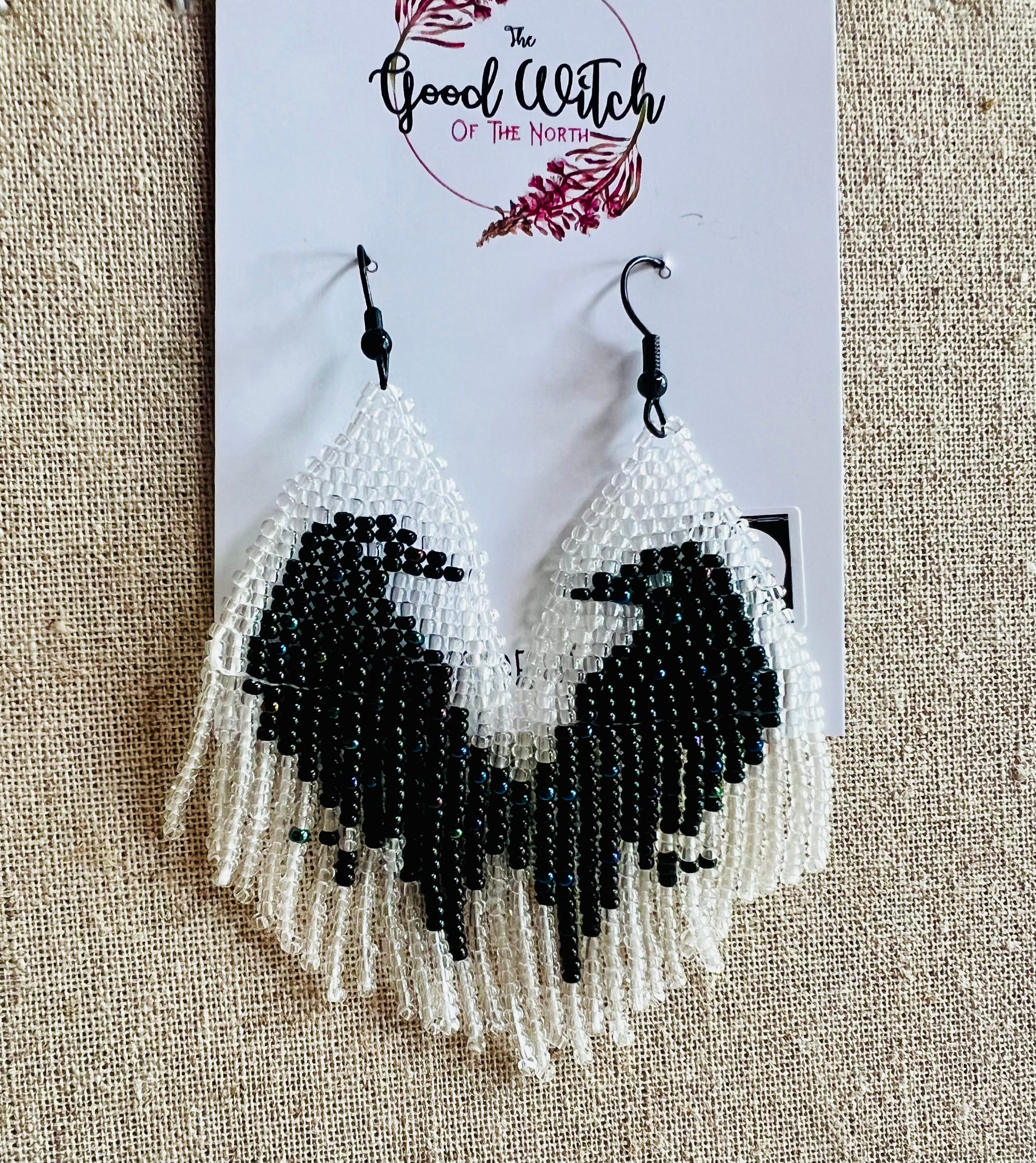 The Good Witch of the North Beaded Earrings