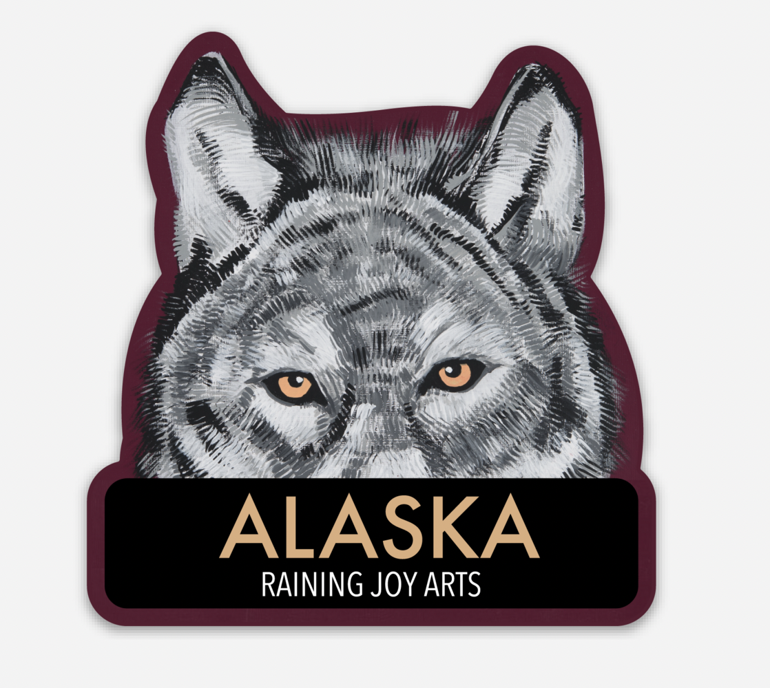 Raining Joy Arts Sticker