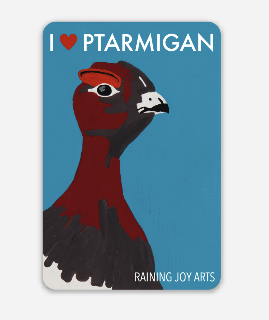 Raining Joy Arts Sticker