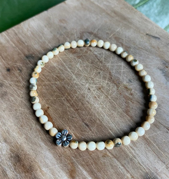 Mammoth Ivory Beaded Bracelet FMN