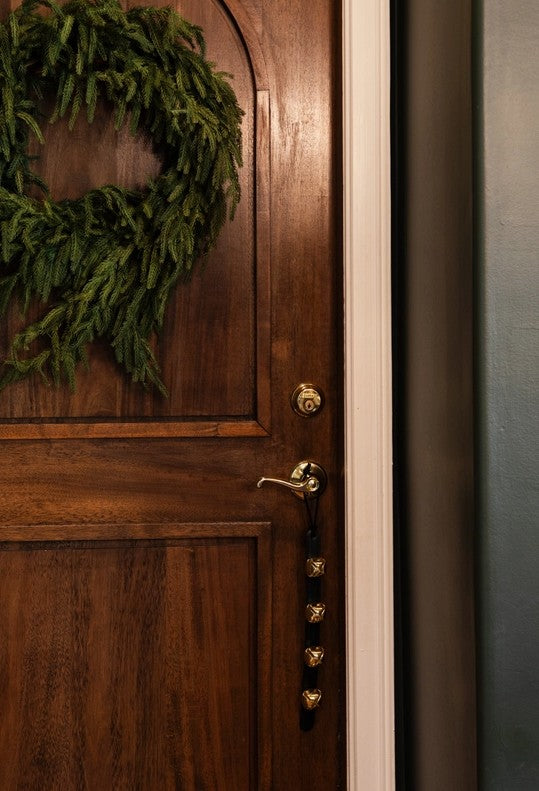 Leather & Brass Sleigh Bells