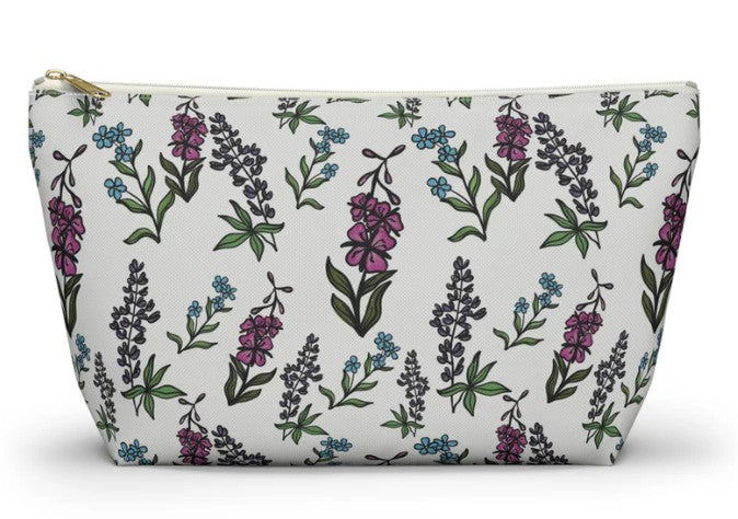 Wildflower Zipper Bag