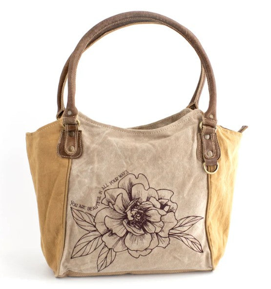 Takenya Rose Recycled Canvas Bags
