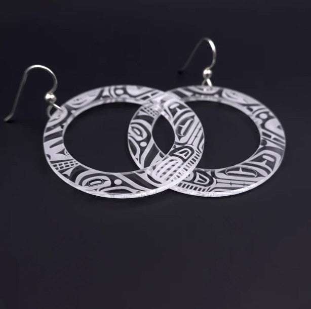 Trickster Acrylic Earrings