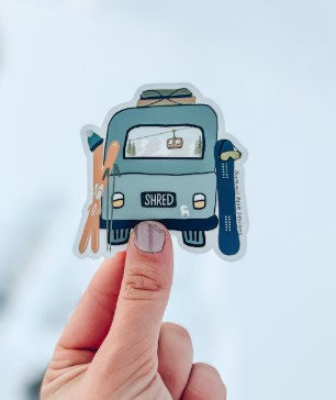 Summit Peak Sticker