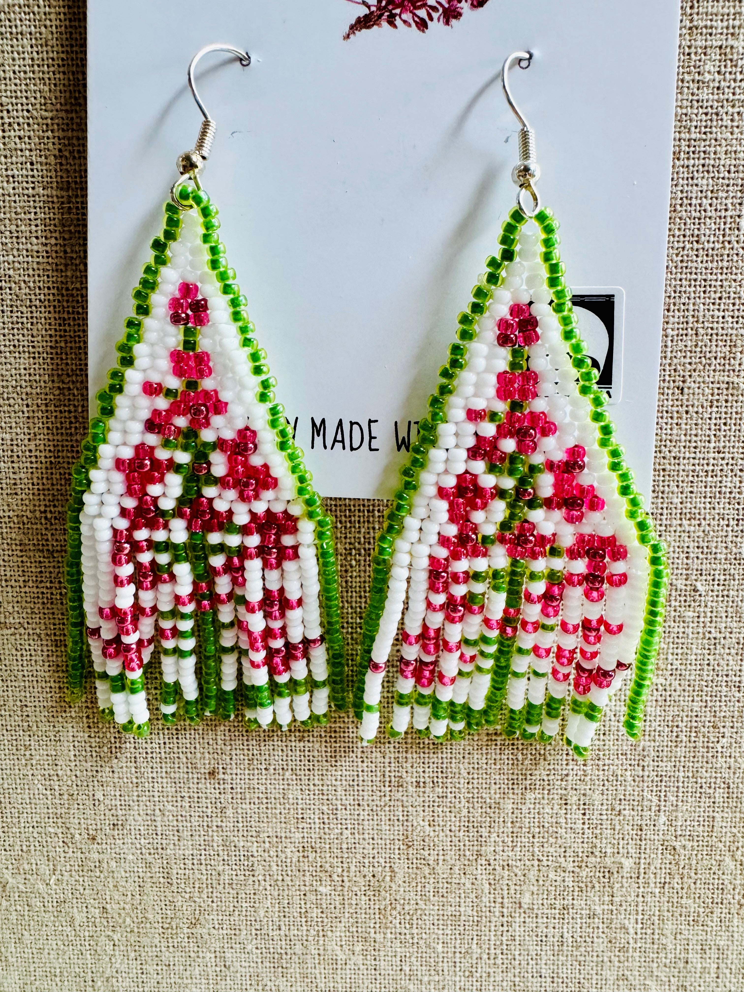 The Good Witch of the North Beaded Earrings