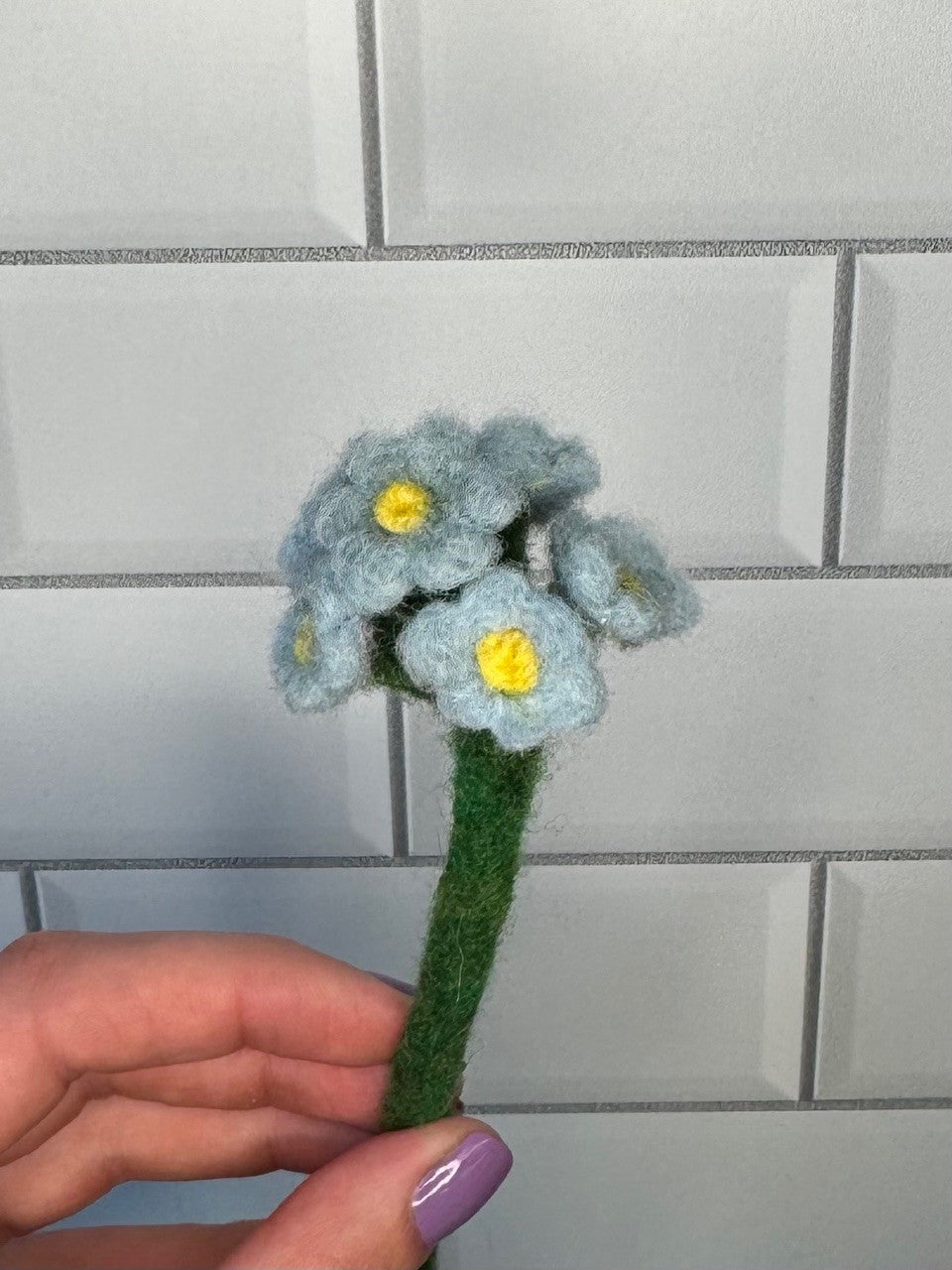 Felted Alaska Wildflowers