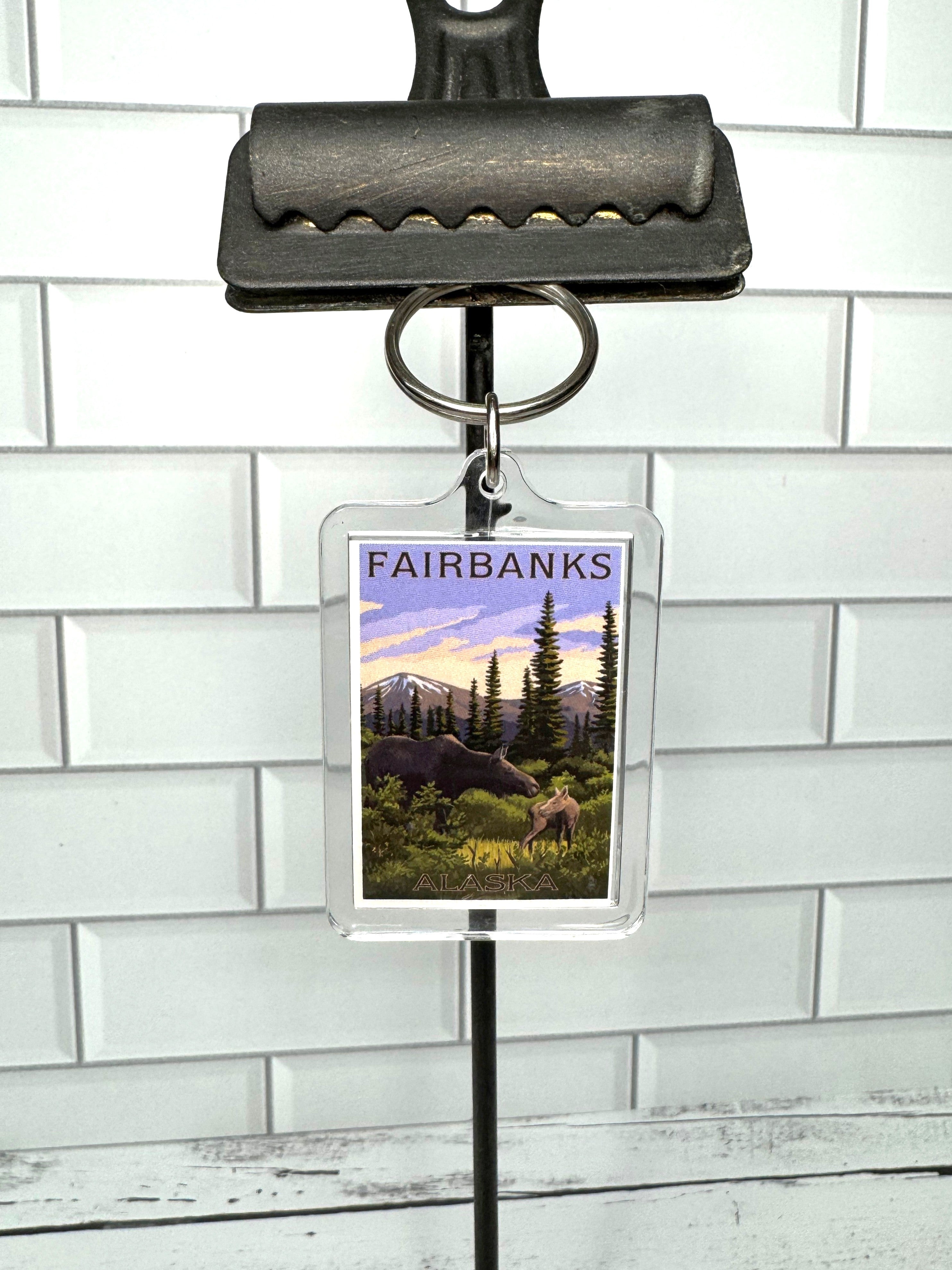 Fairbanks Keychain