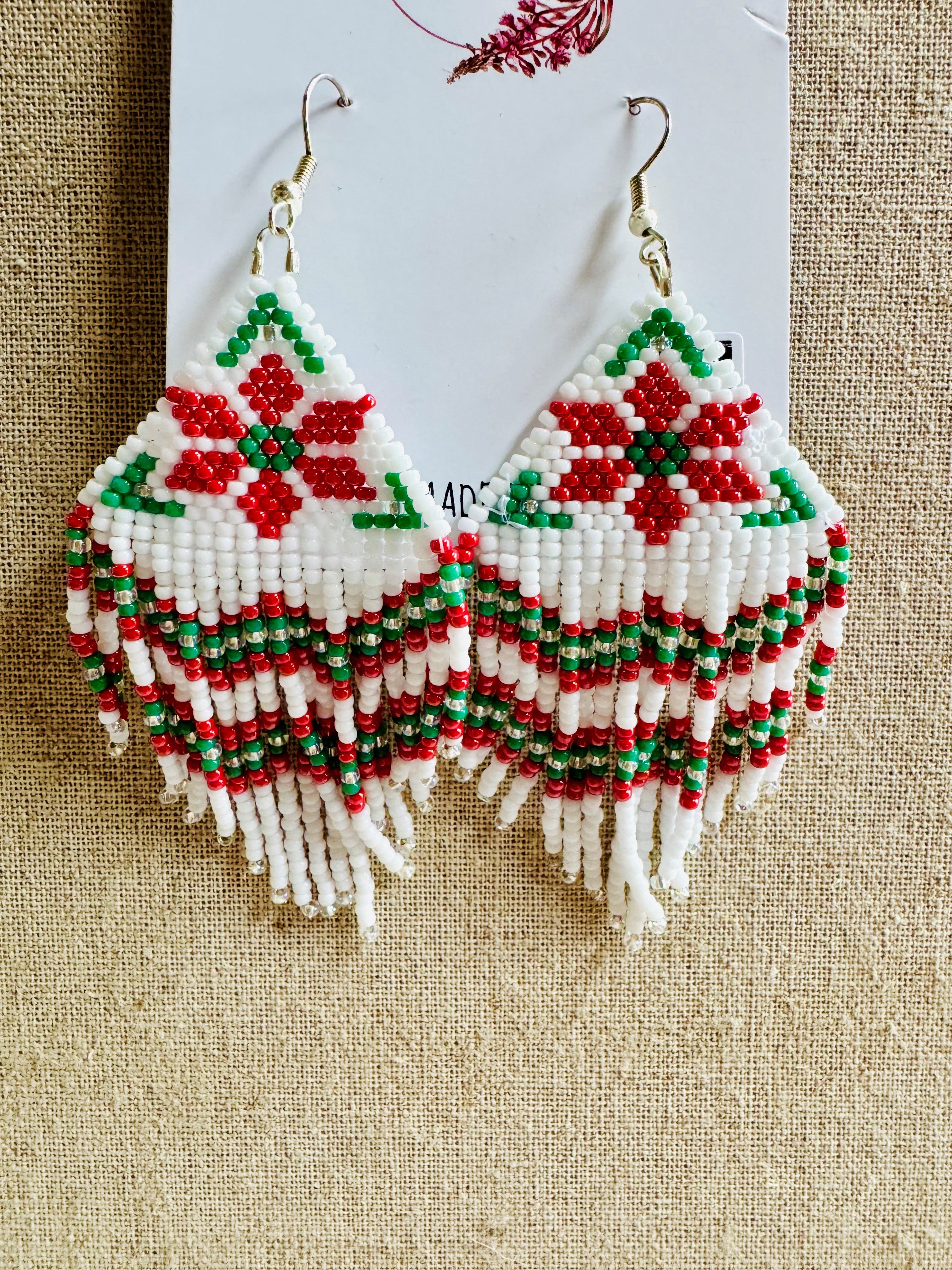 The Good Witch of the North Beaded Earrings