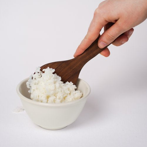 Walnut Rice Paddle Scoop