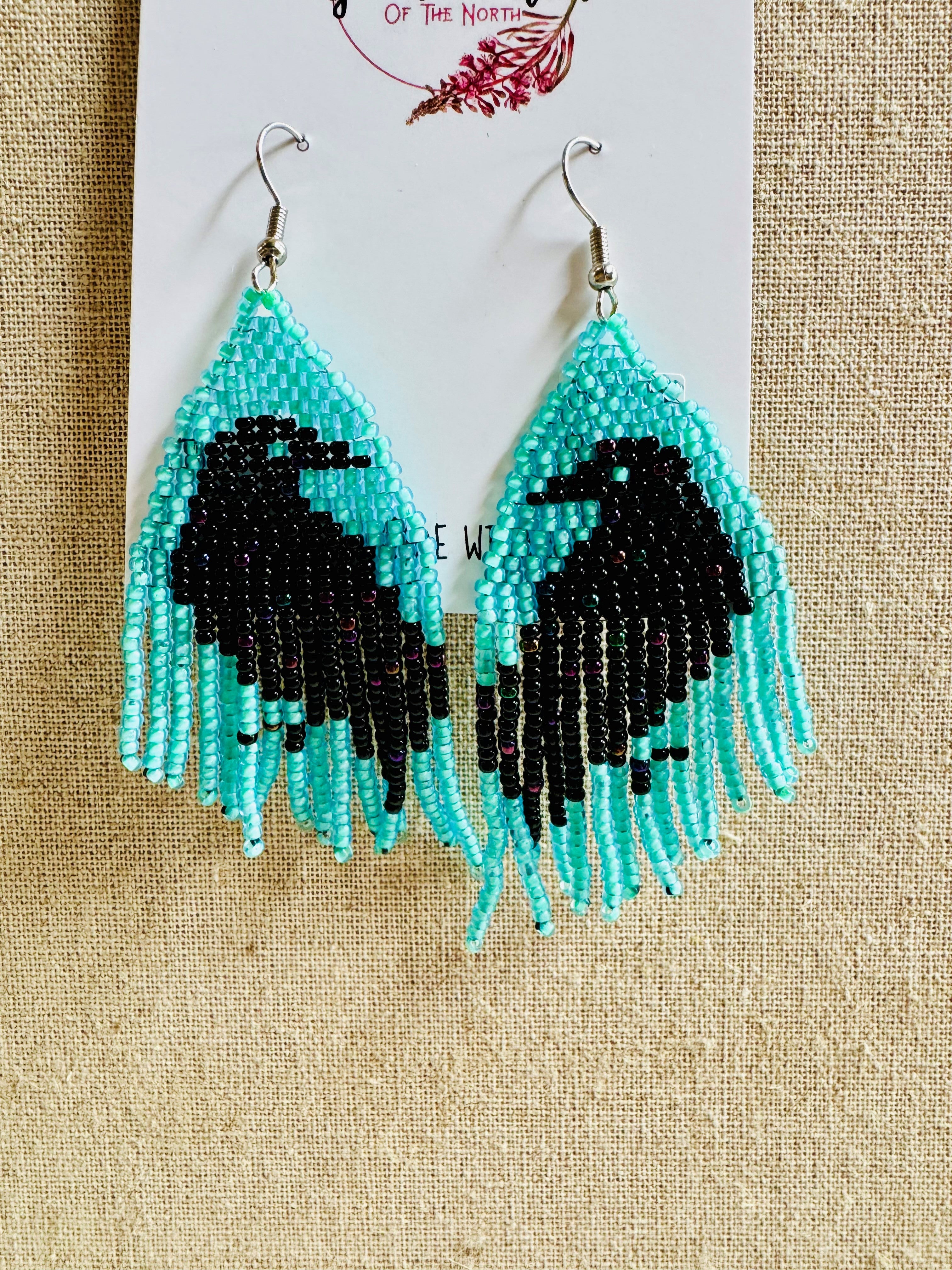 The Good Witch of the North Beaded Earrings