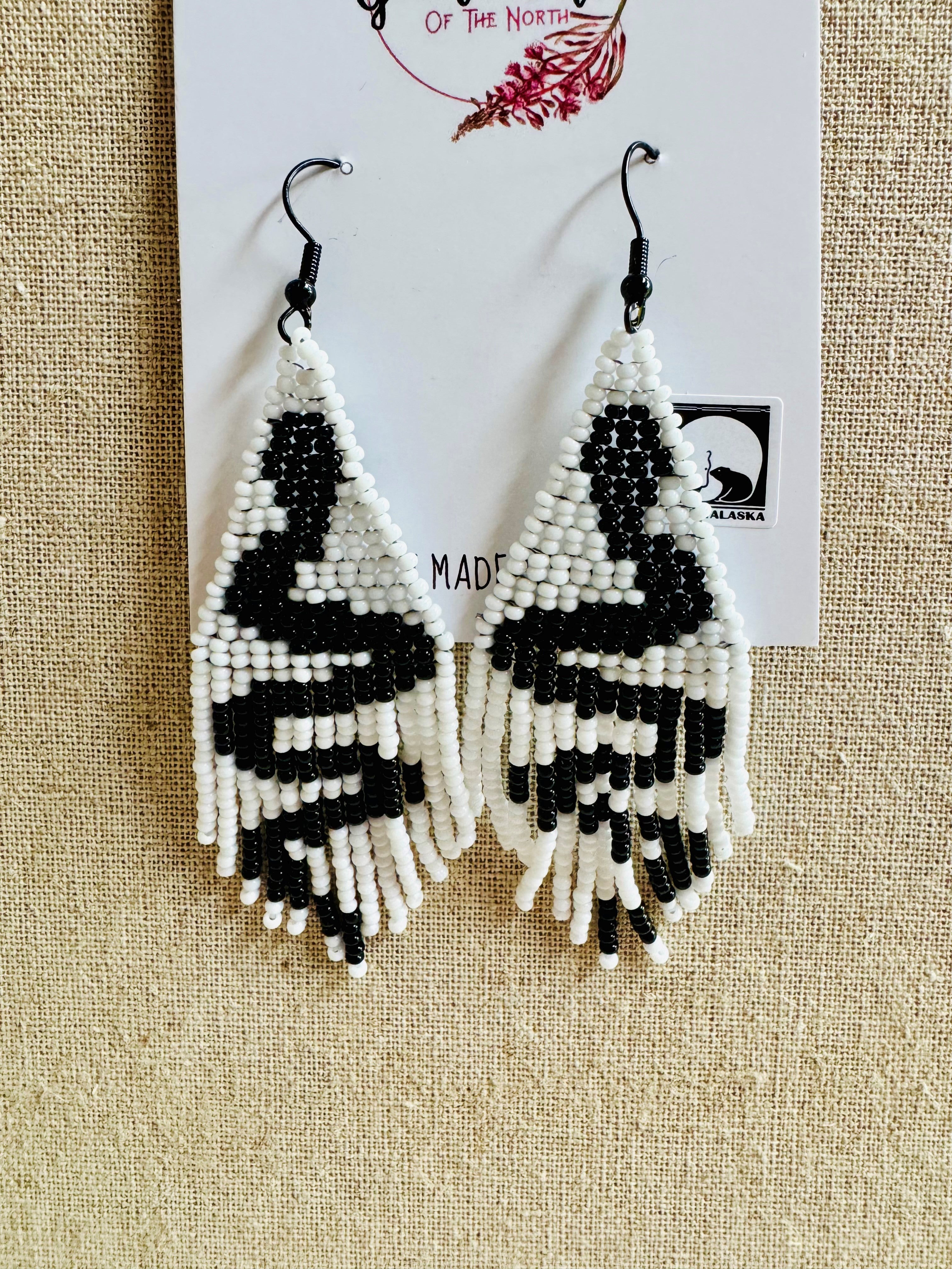 The Good Witch of the North Beaded Earrings