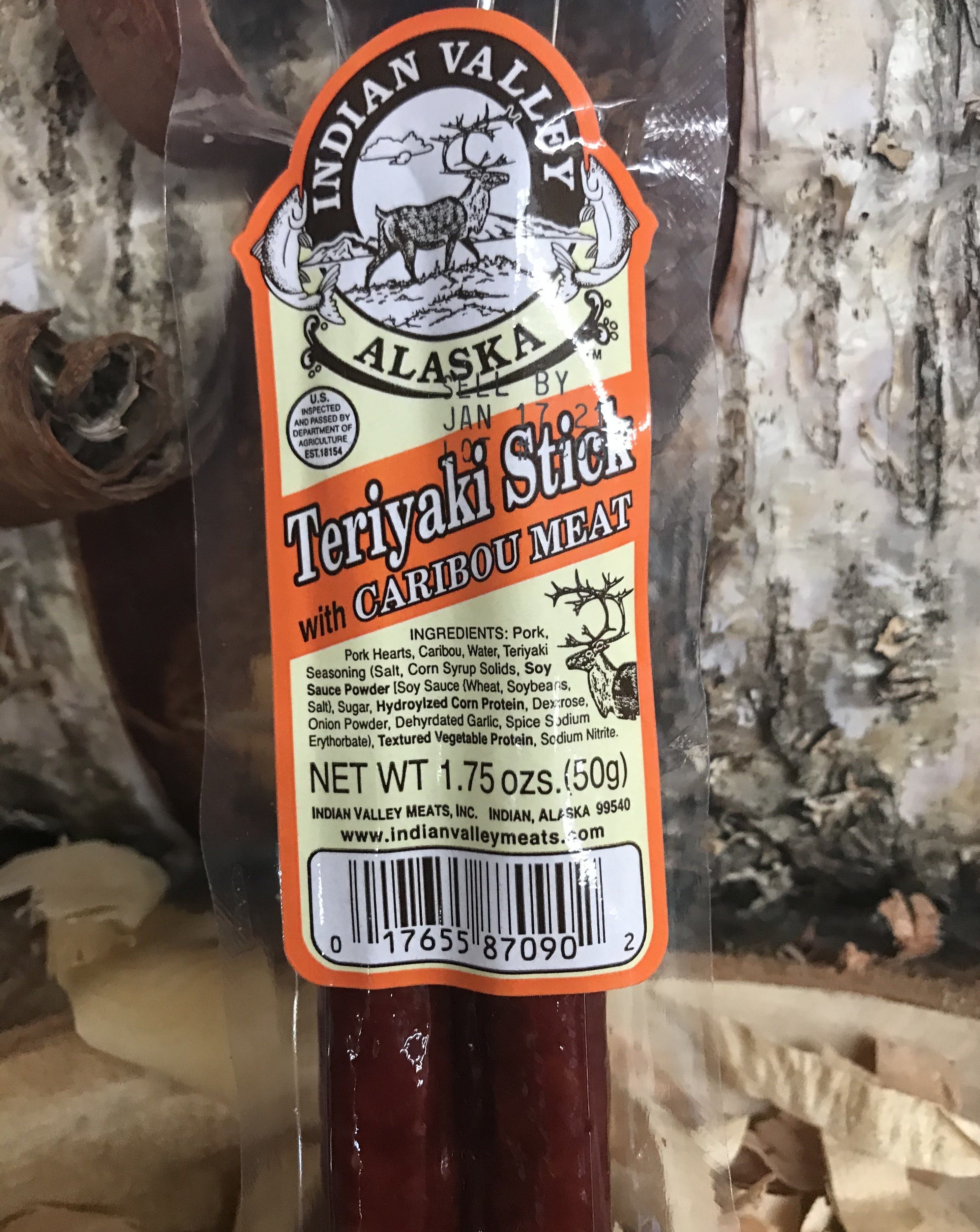 Alaskan Teriyaki Jerky Stick with Elk Meat