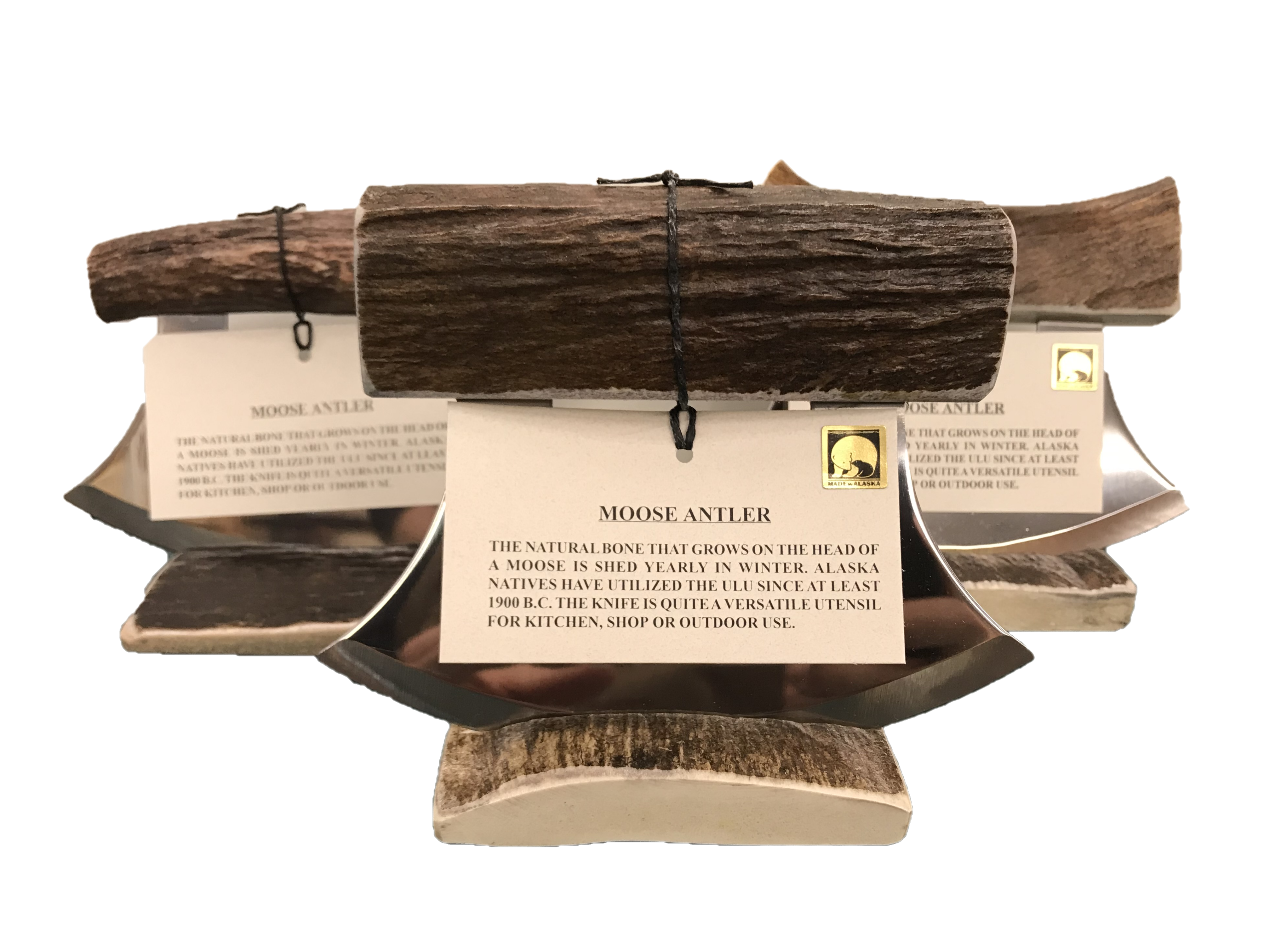 Natural Antler Ulu