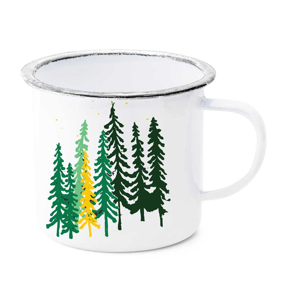 Enamel Camping Mug