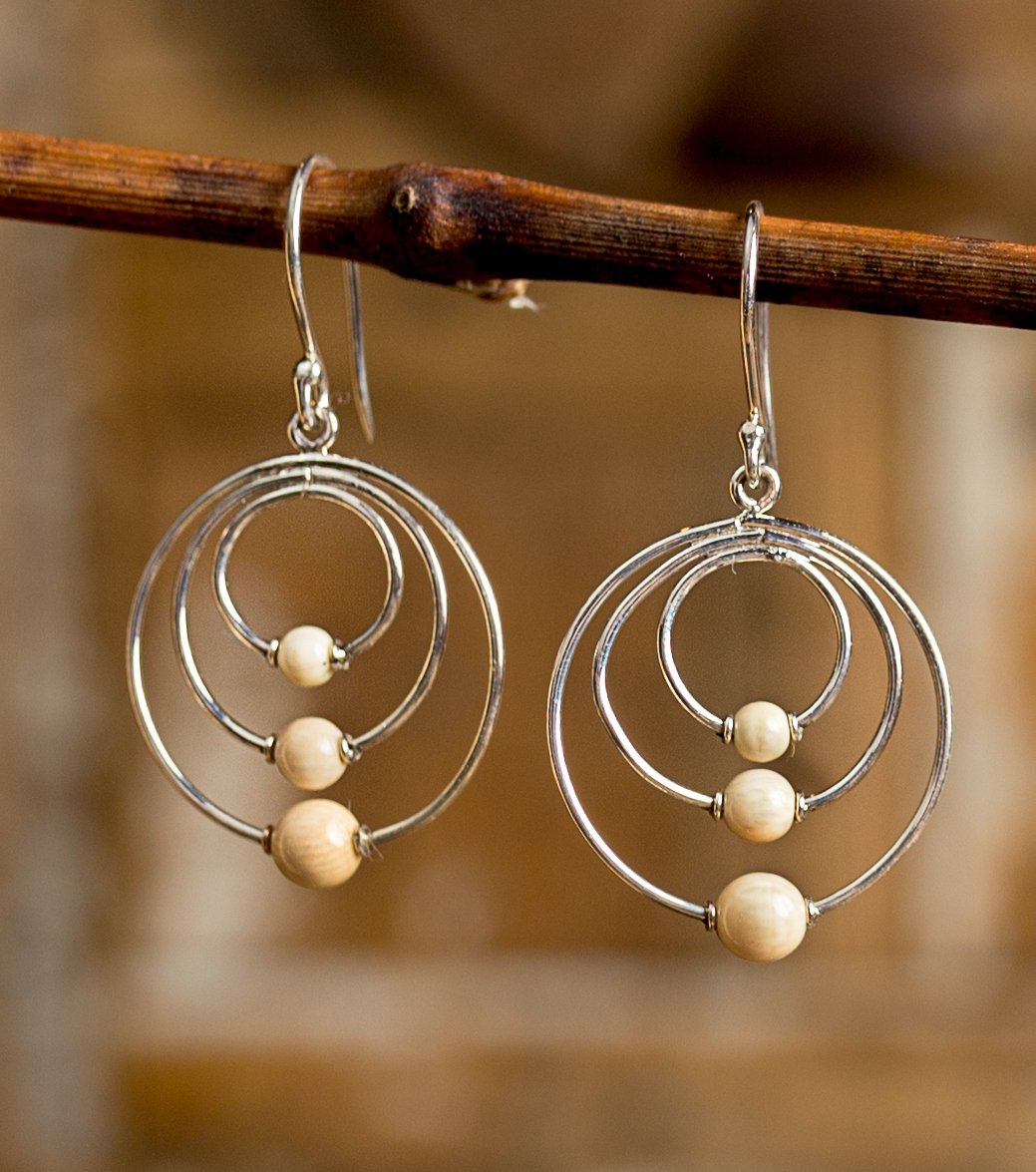 Triple Circle Earrings